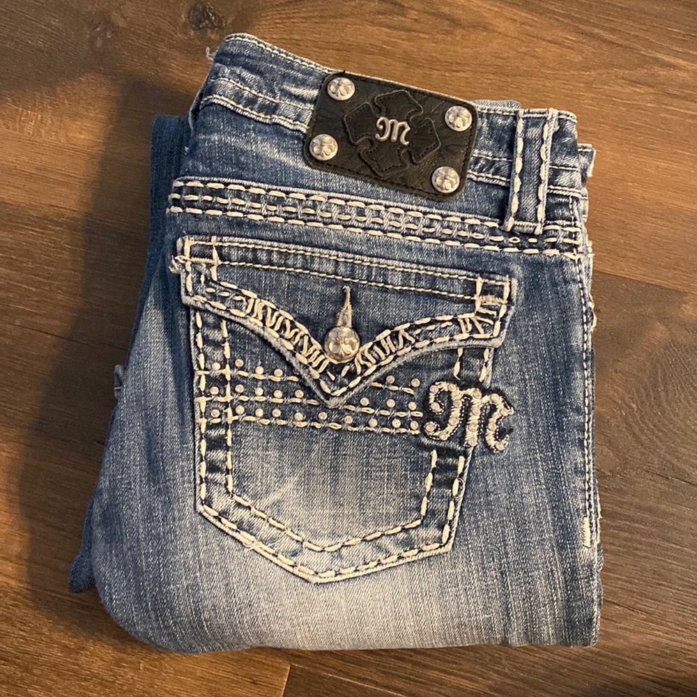 Miss me jeans 28 boot